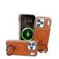 Premium Magnetic Stand Business-Style Leather suitable for iPhone
