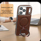 Premium Magnetic Stand Business-Style Leather suitable for iPhone