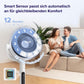 ❄️Sommer-Neuheiten🎉Motor Standventilator, 20dB sehr leiser Ventilator, 30m Wurfweite, 2465m³/h Luftvolumen, Fan mit Fernbedienung & Kühlung