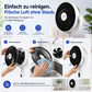 ❄️Sommer-Neuheiten🎉Motor Standventilator, 20dB sehr leiser Ventilator, 30m Wurfweite, 2465m³/h Luftvolumen, Fan mit Fernbedienung & Kühlung