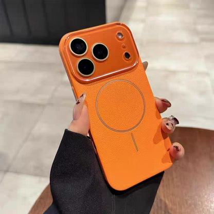 ☀️ Sommer Sale: 50% Rabatt | Premium iPhone-Hülle mit Lederstruktur & Glas-Kameraschutz