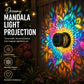 🎁 2026 Neuheiten 50% RABATT 💥 Solar-Mandala-Wandleuchte, Gartenzaun-Projektor, Ambiente-Deko für Terrasse
