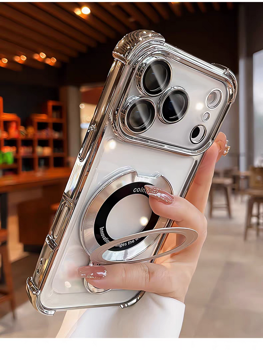New plating anti-drop simple magnetic Case for iPhone